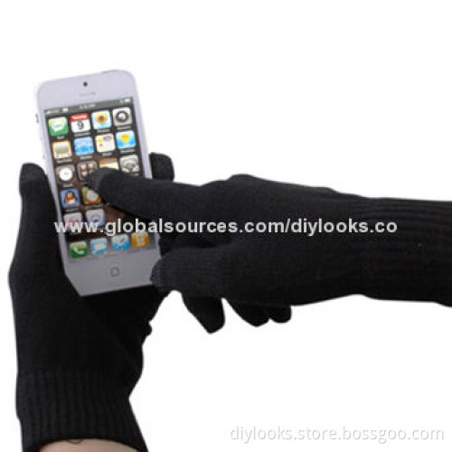Dot Gloves for Touchscreen, Ideal for iPhone 5, iPhone 4 and 4S/iPad/iPod TouchNew